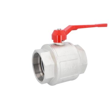 4 "ball valve, PN14, brass / PTFE NBR / FKM, Female, full bore