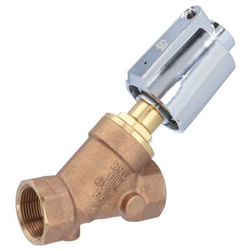 Pressure actuated valve, G11 / 4 ", SK50-brass, Rotguß / PTFE, to rest against Medium