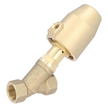 Pressure actuated valve, G3/4", SK50-brass, AX, Ms/PTFE-NBR, normally closed, against medium
