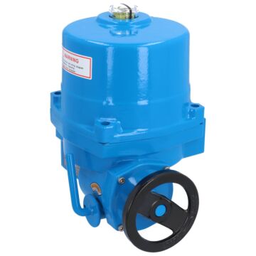 Elektr. Schwenkantrieb, 90Nm, 400V AC NE09, Laufzeit 17 sek., Vierkant 17mm