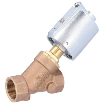 Pressure actuated valve, G11 / 4 ", SK63-brass, Rotguß / PTFE, to rest against Medium