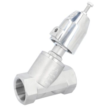 Pressure actuated valve, G11 / 2 ", SK50-stainless, to stainless steel / PTFE, calm with medium
