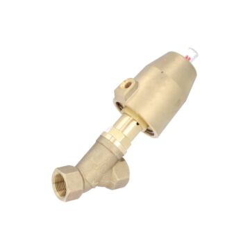 Pressure actuated valve, G3 / 4 ", SK50-brass, OS, brass / PTFE NBR, acting against medium