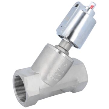 Druckgesteuertes Ventil, G2", SK50-Ms., OS Edelstahl/PTFE, Ruhe auf, gegen Medium