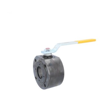 Kompakt-Kugelhahn DIN-DVGW, DN65, PN16 Stahl/PTFE-FKM/NBR/Edelstahl, DIN-DVGW für Gas