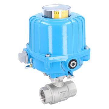 Kugelhahn-ZU, 3/4", mit Antrieb-NE03 Ed./PTFE-FKM, 230V 50Hz, Laufzeit 12sek.