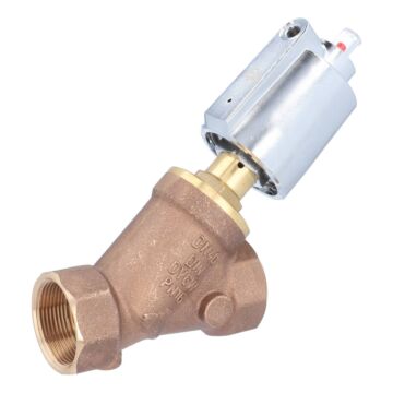 Druckgesteuertes Ventil, G11/2", SK50-Ms., OS Rotguß/PTFE, Ruhe auf, gegen Medium