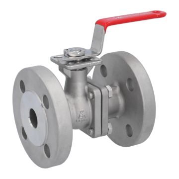 Ball valve DN20, PN16 / 40, full bore, Stainless steel 1.4408, PTFE FKM, ISO5211, EN558-2