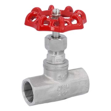 Globe valve 3/4", PN16, stainless steel 1.4408/metalic seal