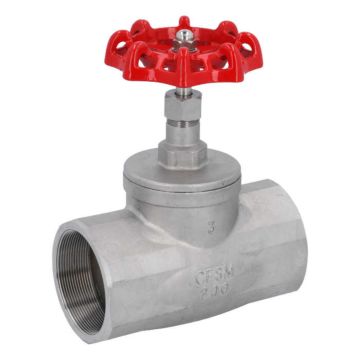 Globe Valve 3 ", PN16, Stainless steel 1.4408 / metal seated