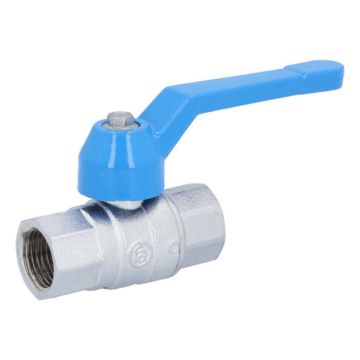 Ball valve 1/2 ", PN40, brass / PTFE FKM, Female, full bore