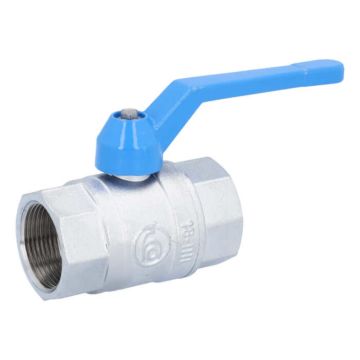 Ball valve 11/4 ", PN32, brass / PTFE FKM, Female, full bore