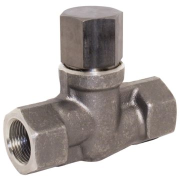 Hochdruck-Rückschlagventil 1/4", PN640 Stahl C22/metall./metall., d=5mm