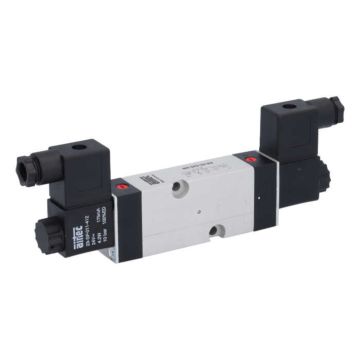 5/2-Way Solenoid-valve NAMUR DN6, 24VDC, Impulsetypee3-10bar, Alu/NBR,man.override