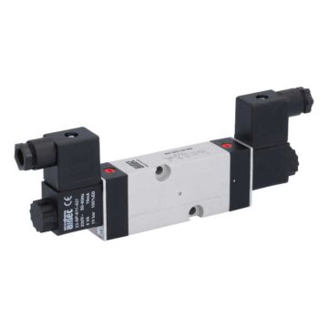 5/2-Way Solenoid-valveNAMUR DN6,230V 50Hz, Impulsetypee 3-10bar,Alu/NBR,man.override