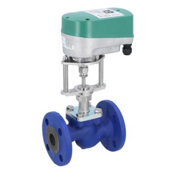 Motor control valve, DN65, flange, RK,, Cast iron-25 / PTFE, 24VAC / DC, Kvs = 63m„ / h