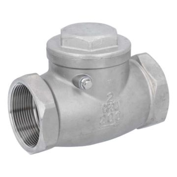 Check Valve 2 "PN16, Stainless steel / metal