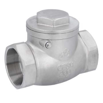 Check valve 2/21 ", PN16, Stainless steel / metal