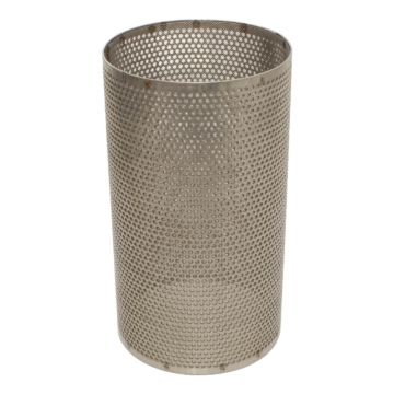 Sieve AS DN15, 0.6mm, stainless steel 1.4401, Ø20x, for flange