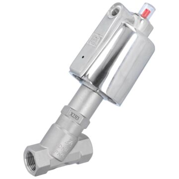 Pressure actuated valve, G1 / 2 ", SK50-stainless Stainless steel / PTFE Normally open against mediu