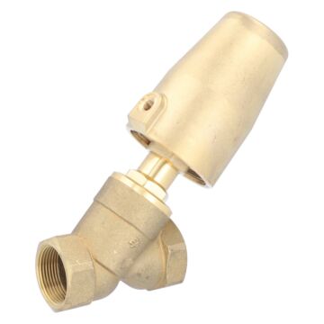 Pressure actuated valve, G11 / 4 ", SK63-brass, AX, brass / PTFE NBR, acting against medium