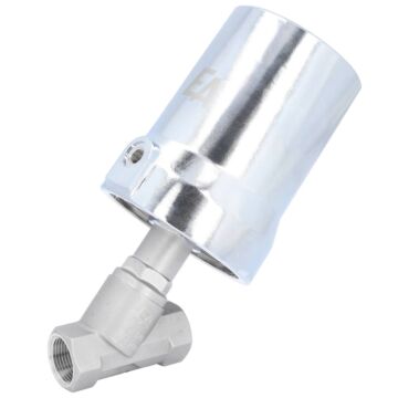 Pressure actuated valve, G3 / 4 ", SK80-brass Stainless steel / PTFE, acting against medium