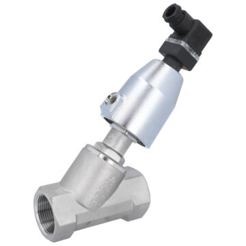 Pressure actuated valve, G11 / 4 ", SK50-brass, ES, to stainless steel / PTFE, calm with medium