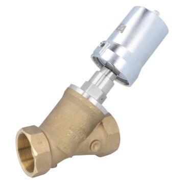 Pressure actuated valve, G21 / 2 ", SK80-brass, OS, brass / PTFE PTFE, acting against medium