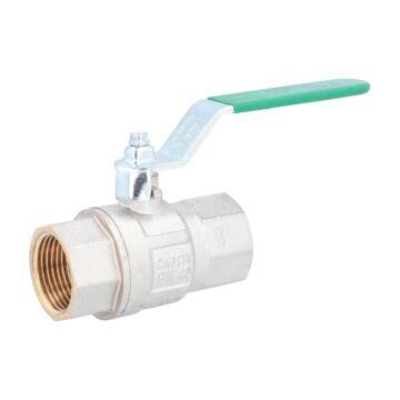 Ball valve 1 ", DIN-DVGW W570, PN40, brass / PTFE, for drinking water according to EN13