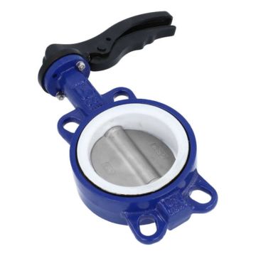 Butterfly valve DN100, PN10/16, length EN558-20, GGG/PTFE/Stainless Steel 1.4408