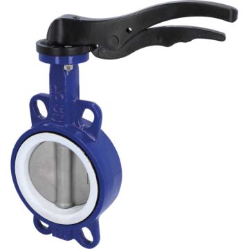 Absperrklappe, PN10/16, Baulänge EN558-20 GGG/PTFE/Edelstahl