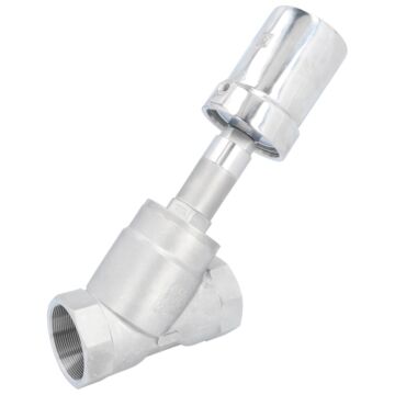 Pressure actuated valve, G21 / 2 ", SK80-stainless, Stainless steel / PTFE, acting against medium