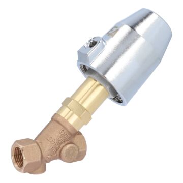 Pressure actuated valve, G1 / 2 ", SK50-brass, Rotguß / PTFE, to rest with medium