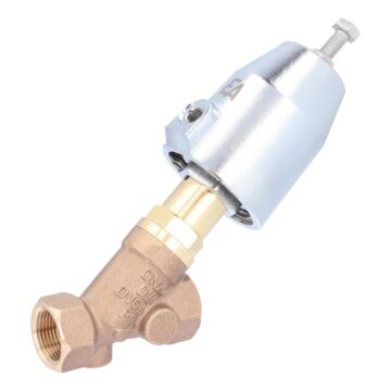 Pressure actuated valve, G3/4 ", SK50-brass, HB, bronze/PTFE, normally closed, with medium