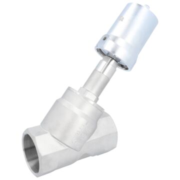 Pressure actuated valve, G3 ", SK80-brass, OS, to stainless steel / PTFE, calm with medium