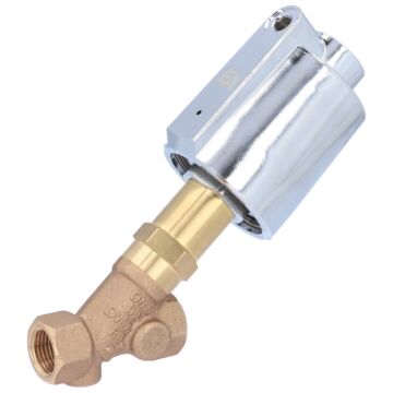 Pressure actuated valve, G1 / 2 ", SK50-brass, Rotguß / PTFE, to rest against Medium