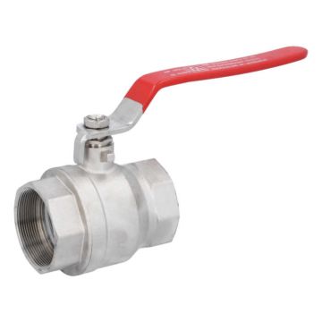 Ball valve 21/2 ", PN16, brass / PTFE-NBR, Female, full bore