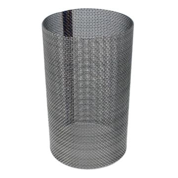 Sieve CU5, DN20, mesh size 0.6mm, stainless steel 1.4301