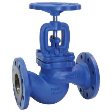 Shut-off valve DN15, PN16, Cast iron-25 / Niro