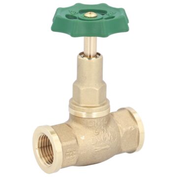 Globe Valve 1/2 ", PN10, DIN3512 Brass / NBR-EPDM