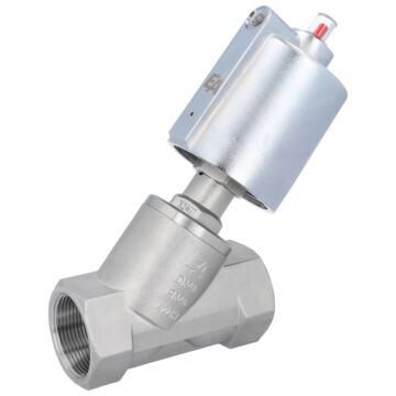 Pressure actuated valve, G11 / 2 ", SK63-brass, OS Stainless steel / PTFE Normally open against mediu