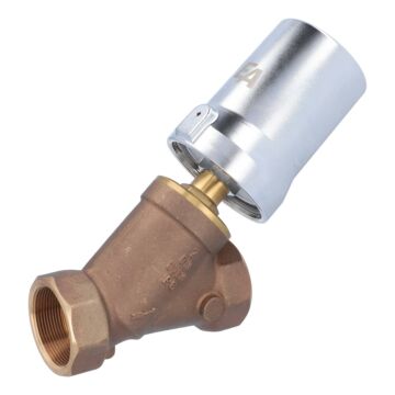 Pressure actuated valve, G2 ", SK80-brass, Rotguß / PTFE, to rest against Medium