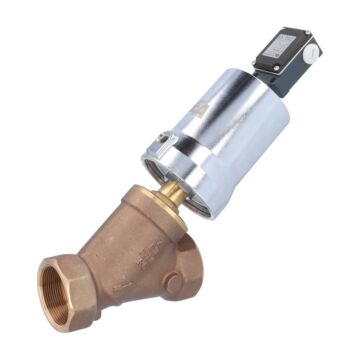 Pressure actuated valve, G2 ", SK80-brass, ES, Rotguß / PTFE, to rest against Medium