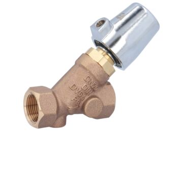 Pressure actuated valve, G3 / 4 ", SK32-brass, Rotguß / PTFE, to rest against Medium
