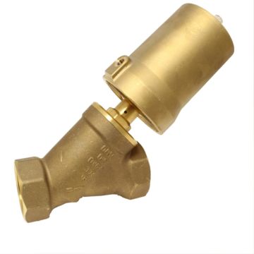 Pressure actuated valve, G21 / 2 ", SK80-brass, OS, brass / PTFE, to rest with medium