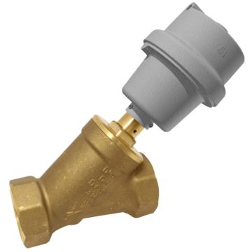 Pressure actuated valve, G21 / 2 ", SK125-brass, brass / PTFE, to rest against Medium