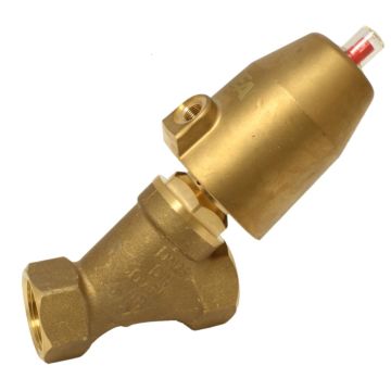 Pressure actuated valve, G1 / 2 ", SK50-brass, OS, brass / PTFE NBR, to rest with medium