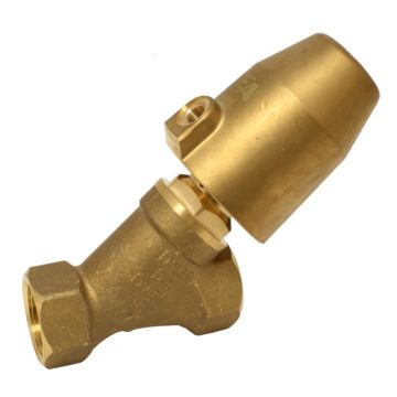 Pressure actuated valve, G11 / 4 ", SK63-brass, brass / PTFE NBR, to rest with medium