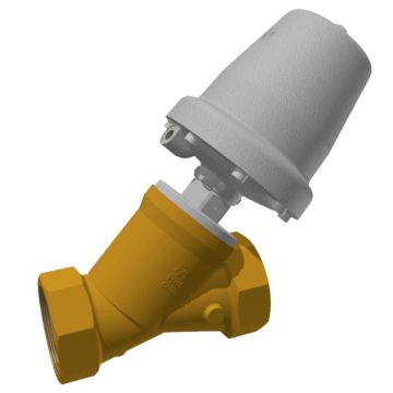 Pressure actuated valve, G2 "SK125 Aluminum., brass / PTFE NBR, acting against medium