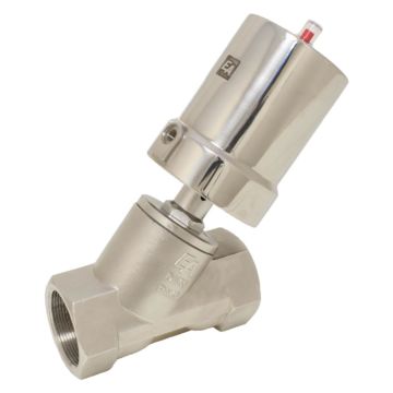 Pressure actuated valve, G11 / 4 ", SK80-brass, OS, to stainless steel / PTFE, calm with medium